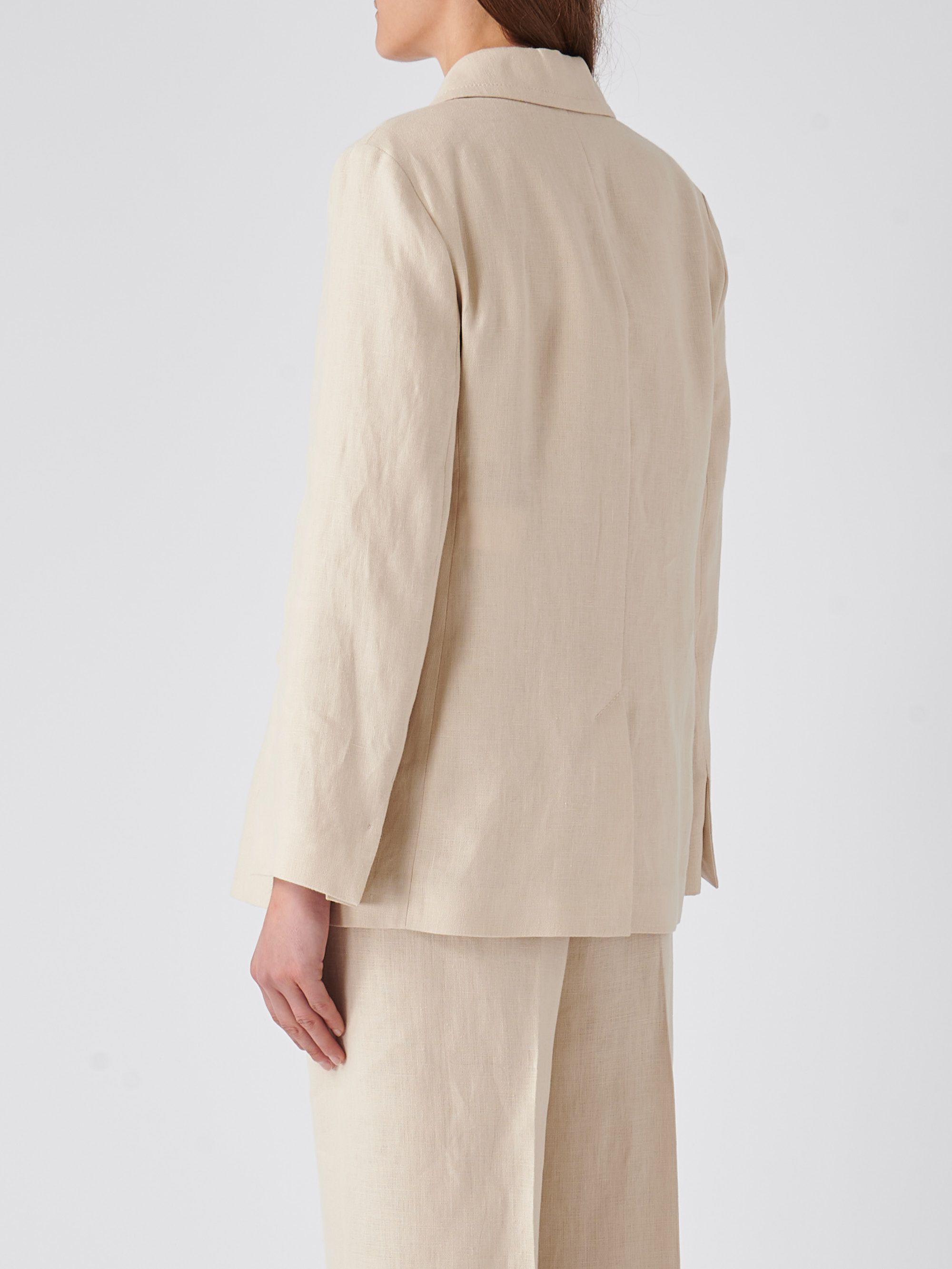 S Max Mara Laura linen blazer for women 2419041093600 Rope