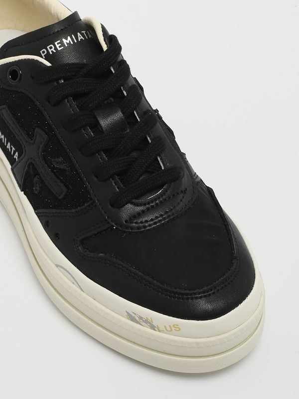 スニーカー PREMIATA Women Sneakers MICOL VAR 7445 Black Premiata Sneakers, female, Black, Size: 10 US Micol 7445