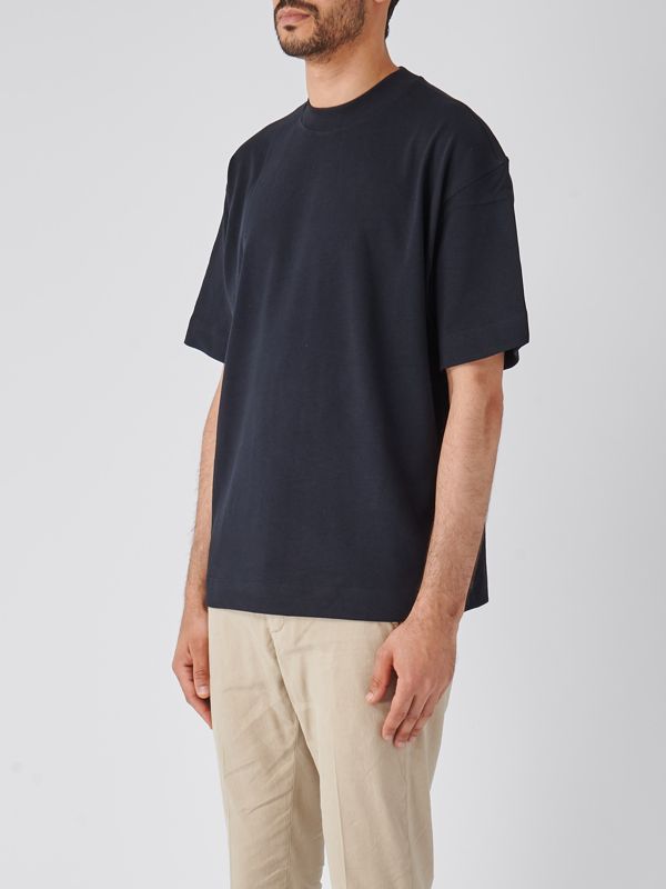 新到着 Emporio Armani men's T-shirt in lyocell and cotton スーツ