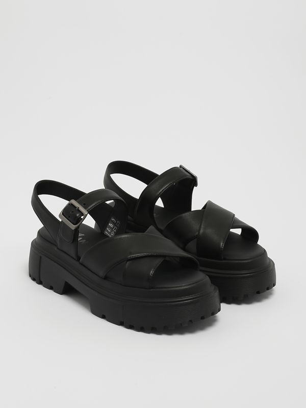 サンダル・ミュール Hogan Flat Sole Sandals With Wide Tassel-Adorned Strap Hogan Sandals - Size 37. 5 EU