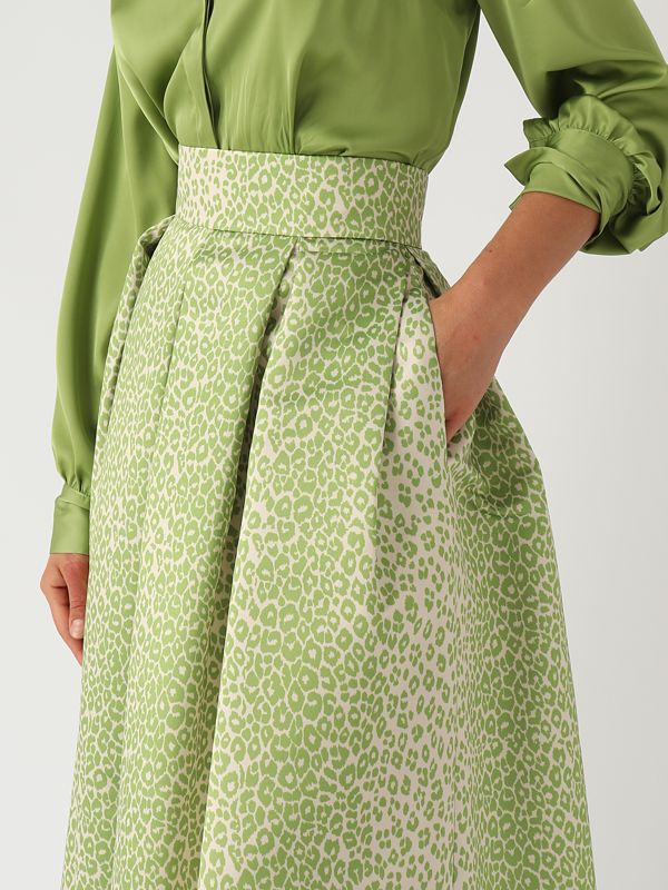 ★DIADORA★ Grazia Woven Skirt GREEN D4322TSK21GND Now or Never Denim Skort
