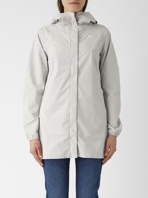 1. K-Way Sophie technical fabric jacket for women Beige K-Way