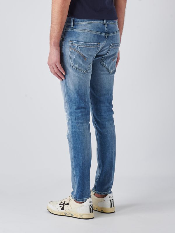 Dondup Mius Slim Fit Dondup Mius Slim-fit Stretch Cotton Jeans