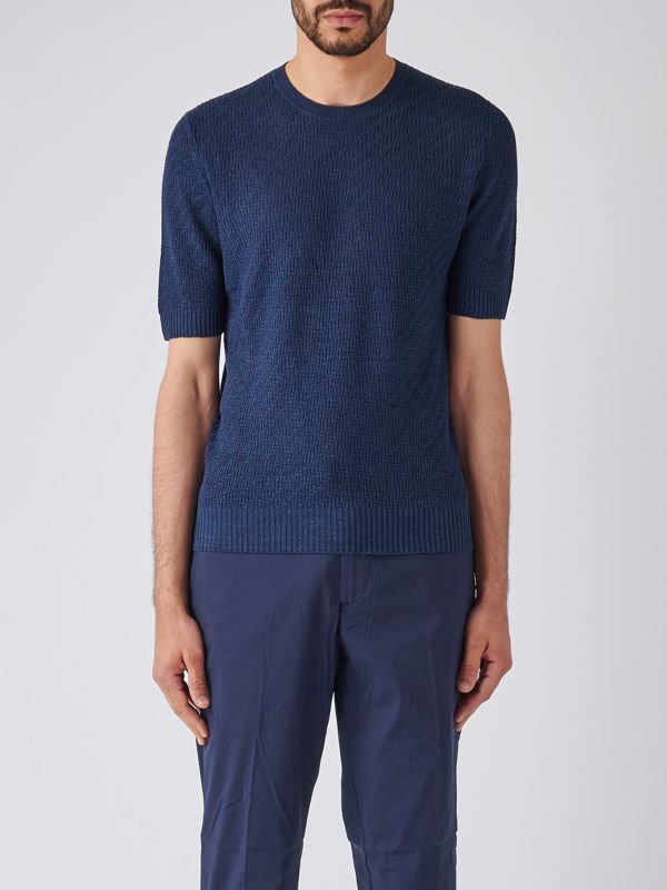 Pull en lin et coton Gran Sasso, homme 5710018638 Avio