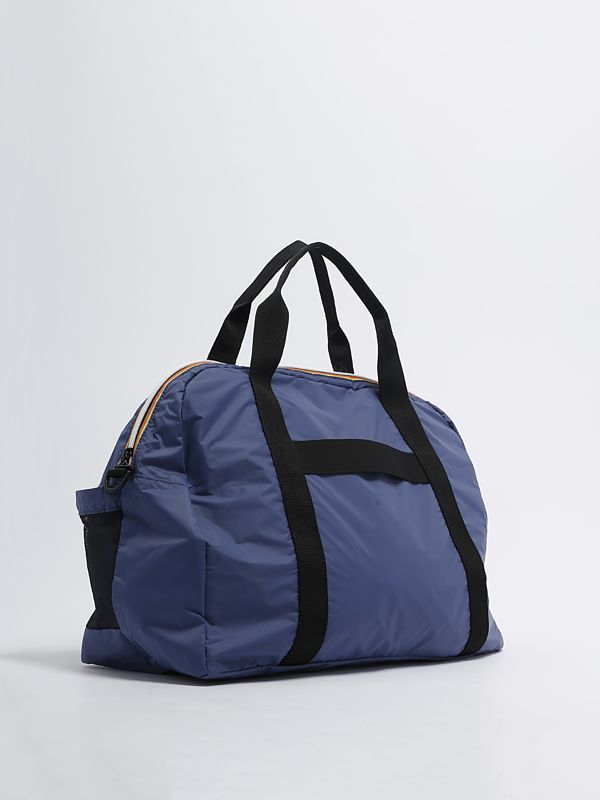 Borsone uomo K-Way Le Vrai Marcel in nylon k1128cw Blu