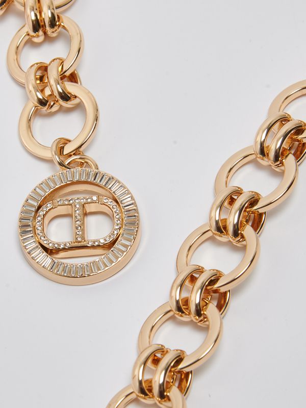 Cintura A Catena Multistrato YHIJSR - Oro E Argento, Regolabile, Per Abiti E Jeans Donna