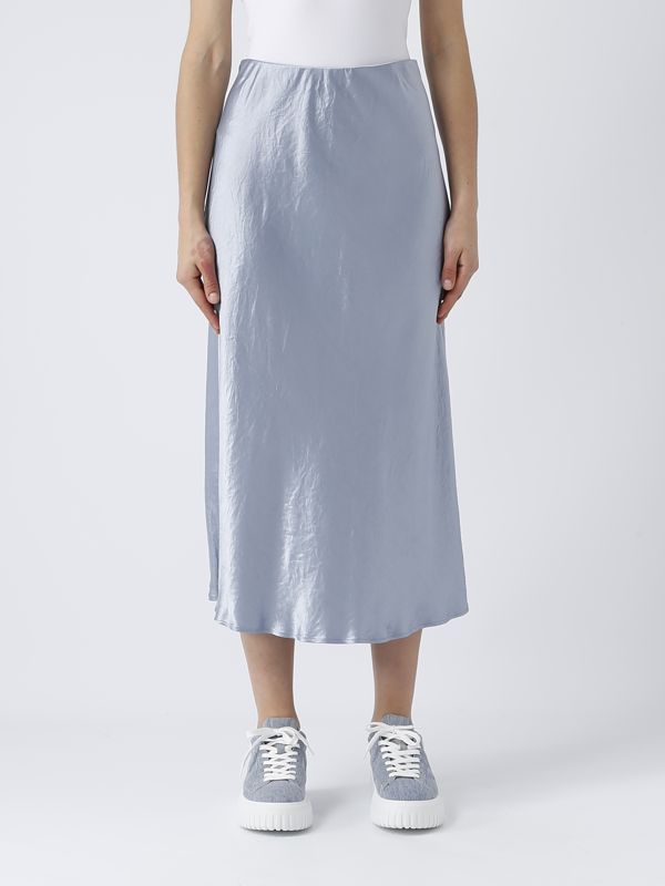 1. Max Mara Leisure Alessio women's skirt in satin Sky Max Mara Leisure