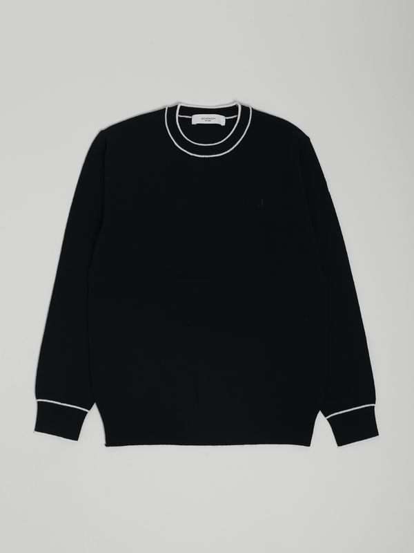 Jeckerson stretch cotton pullover with contrasting details for