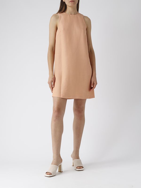 Abito donna Twinset in misto lino 241tt2106 Salmone