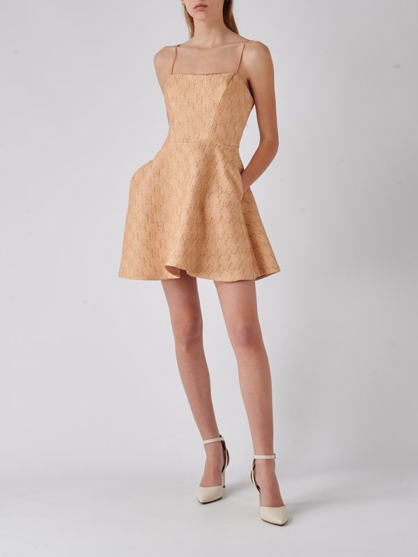 オールインワン・サロペット Elisabetta Franchi Oltremare Sheath Dress With Brooch Elisabetta Franchi Oltremare Sheath Dress With Brooch | THE LIST