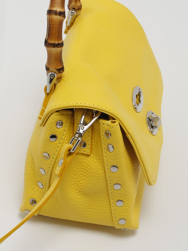 トートバッグ ZANELLATO POSTINA - Daily S bag with bamboo handle Zanellato Postina - Daily S Bag With Bamboo Handle In