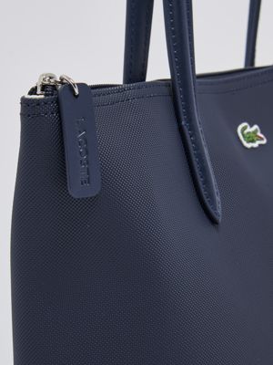 4. Borsa donna Lacoste tote in canvas spalmato Lavagna Lacoste