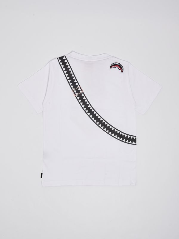 Sprayground kid's T-shirt with pouch print in cotton spy1011