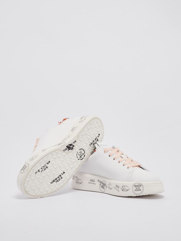 スニーカー PREMIATA Women Sneakers BELLE7447 White Sneakers Premiata Belle 7447