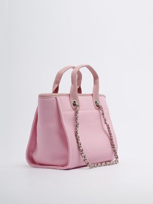 2. Sac Guy Laroche Corinne small avec logo pour femme Rose Guy Laroche 23219