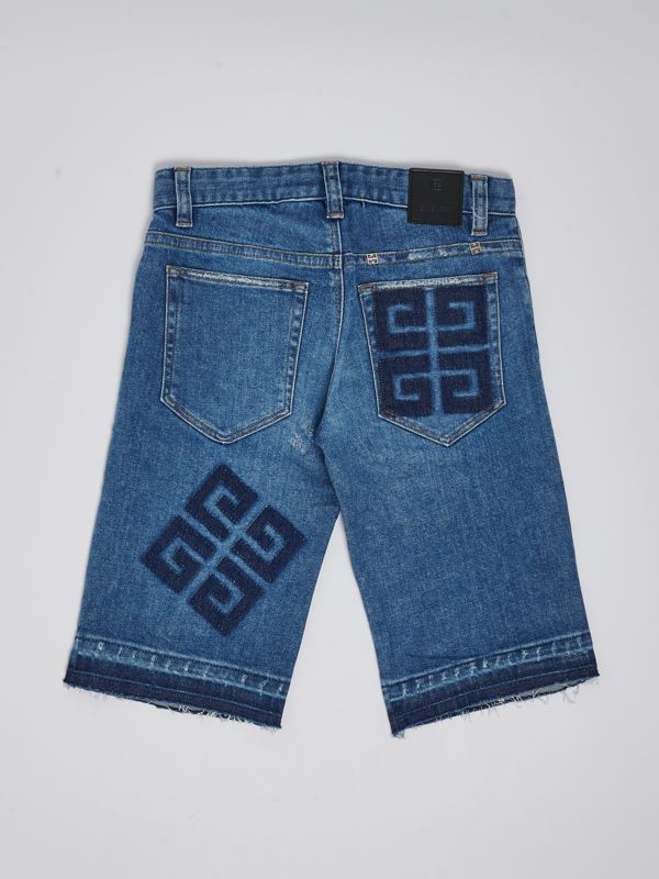 ショーツ GIVENCHY DENIM COTTON SHORTS Zimmermann Lucky Washed Denim Shorts | Saks Fifth Avenue