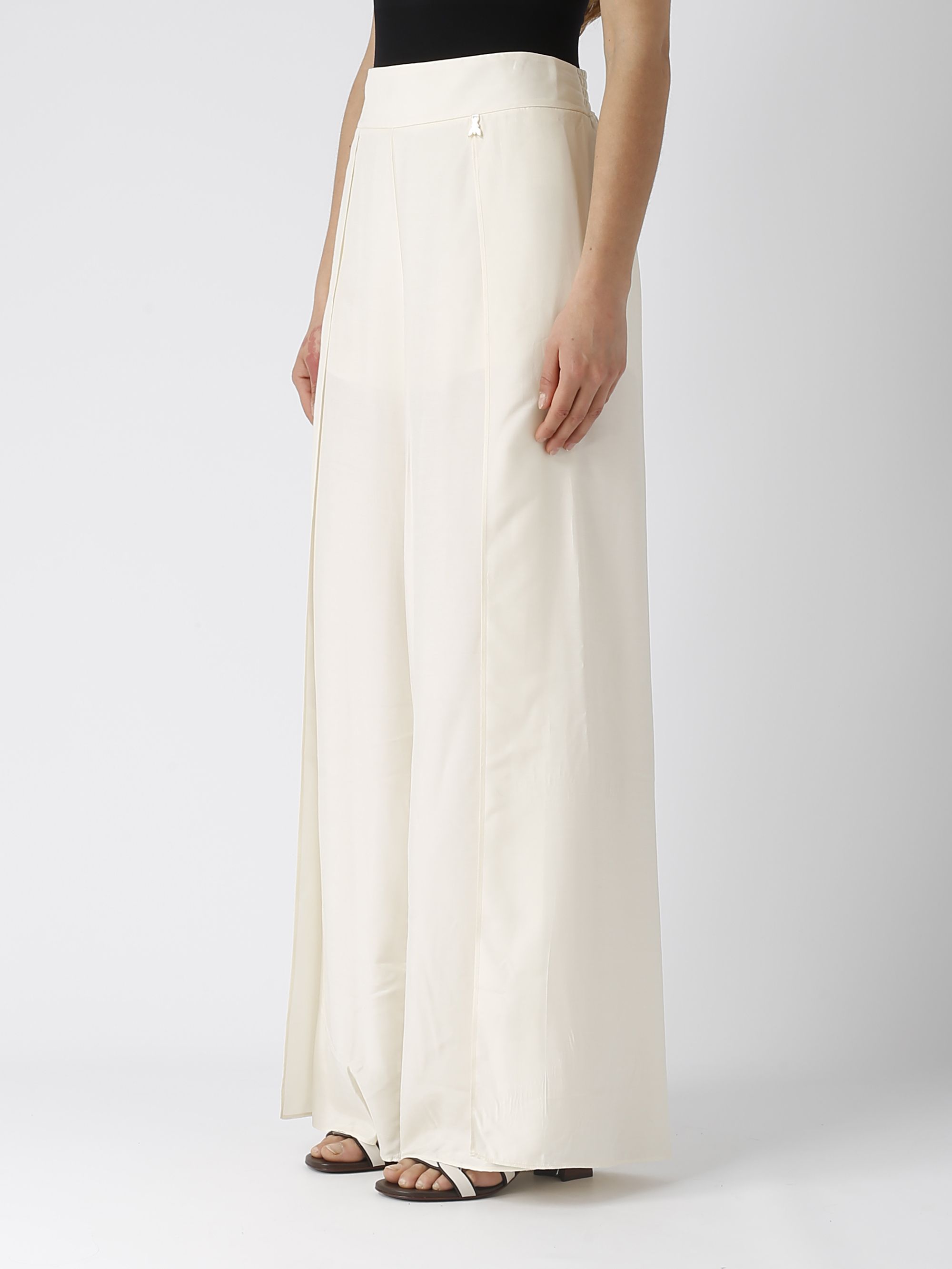 パンツ PATRIZIA PEPE Women Pants 8P0677A6F5S702 White Trousers and Jeans for Women | Elegant, Regular, High