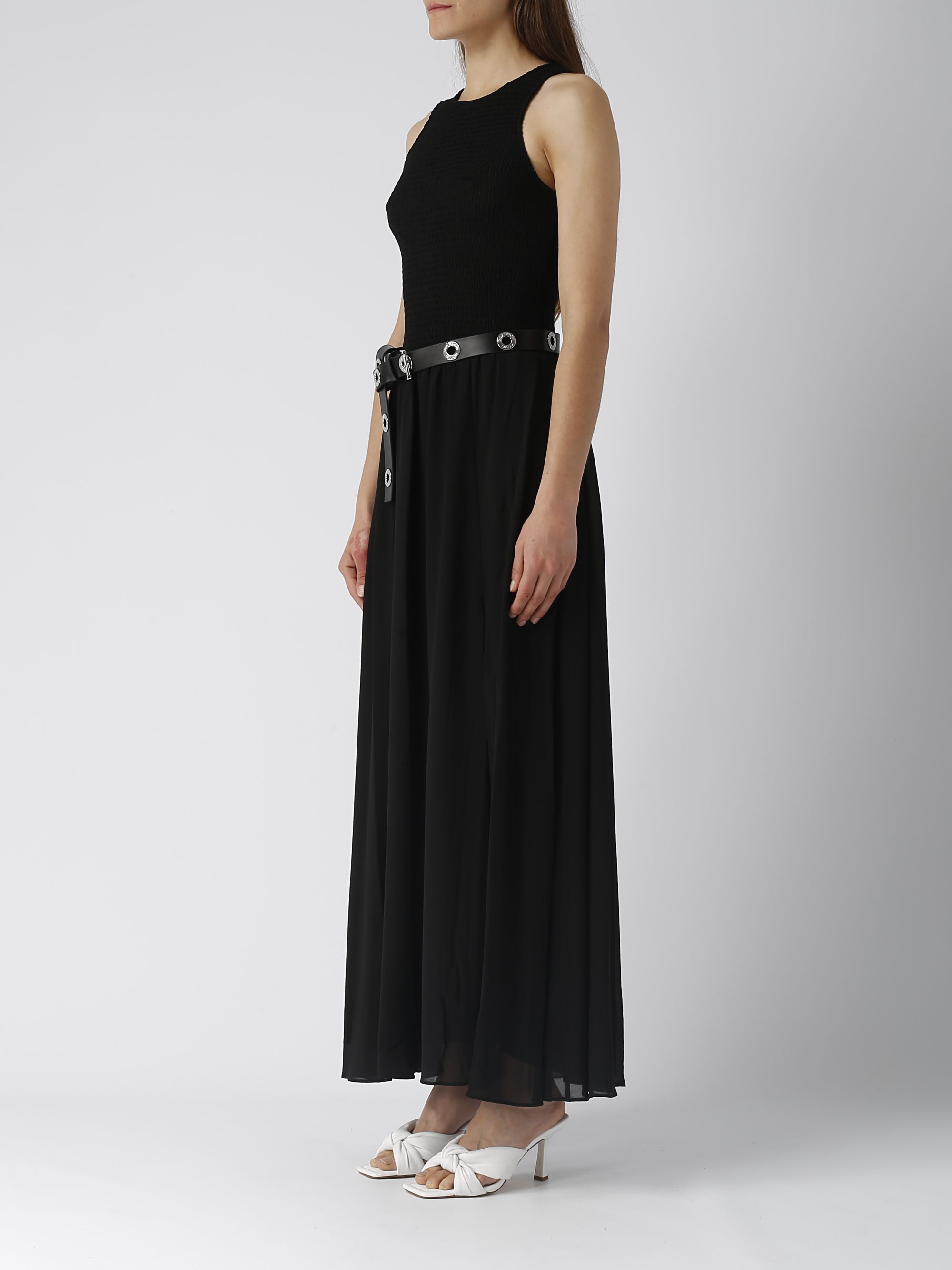 Michael Kors women's georgette dress ms482e97r3 Black