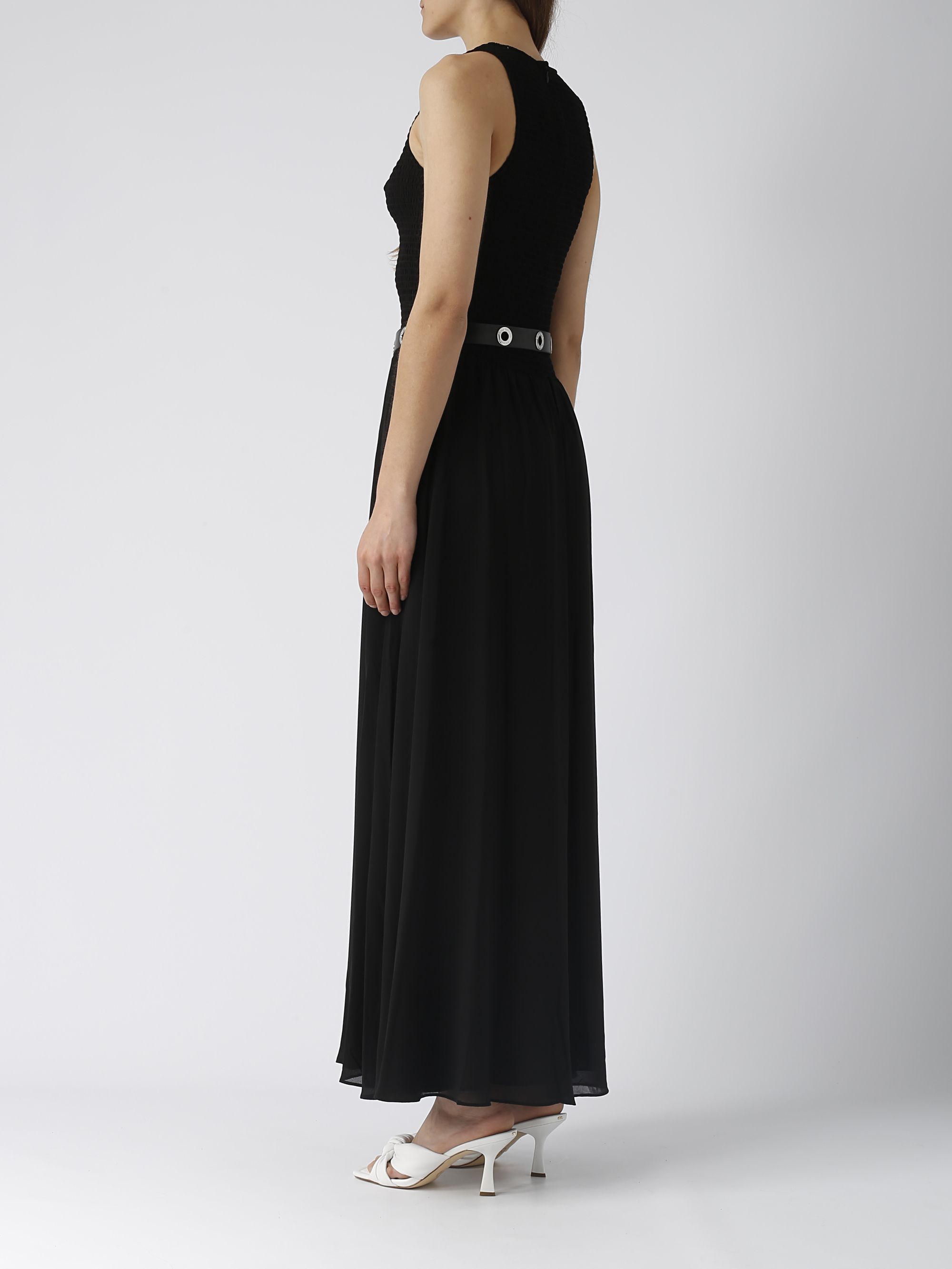 ワンピース Michael Kors Woman Dress Black MF482JCF4N 001 Michael Kors Outlet: Dress woman - Black | Michael Kors