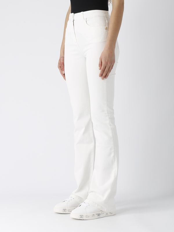 パンツ PATRIZIA PEPE Women Pants 8P0677A6F5S702 White Trousers and Jeans for Women | Elegant, Regular, High