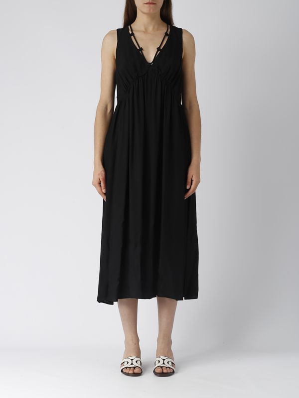 1. Pinko - Robe en viscose pour femme Noir Pinko