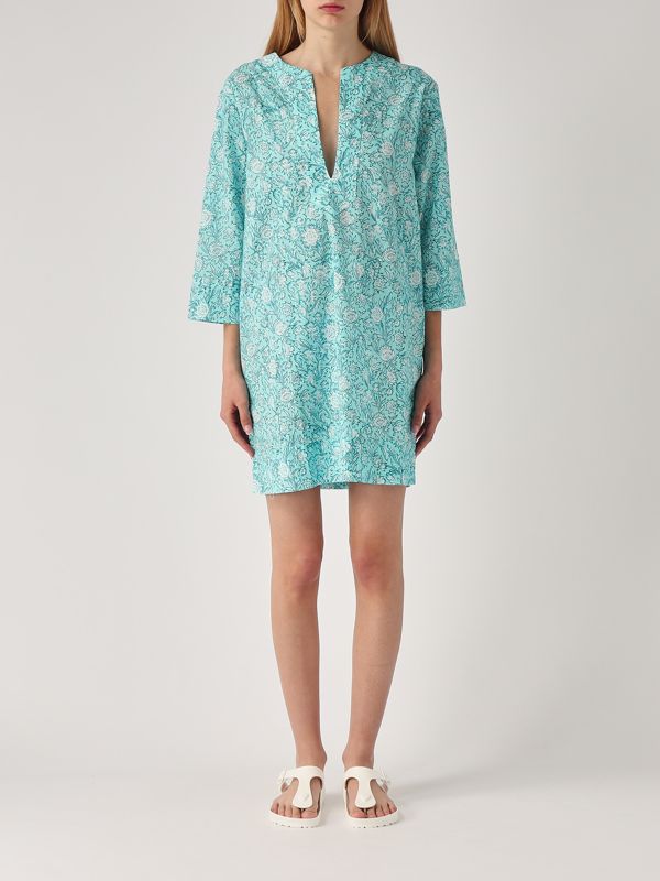 Caftano donna MC2 Saint Barth in cotone mha001 Tiffany