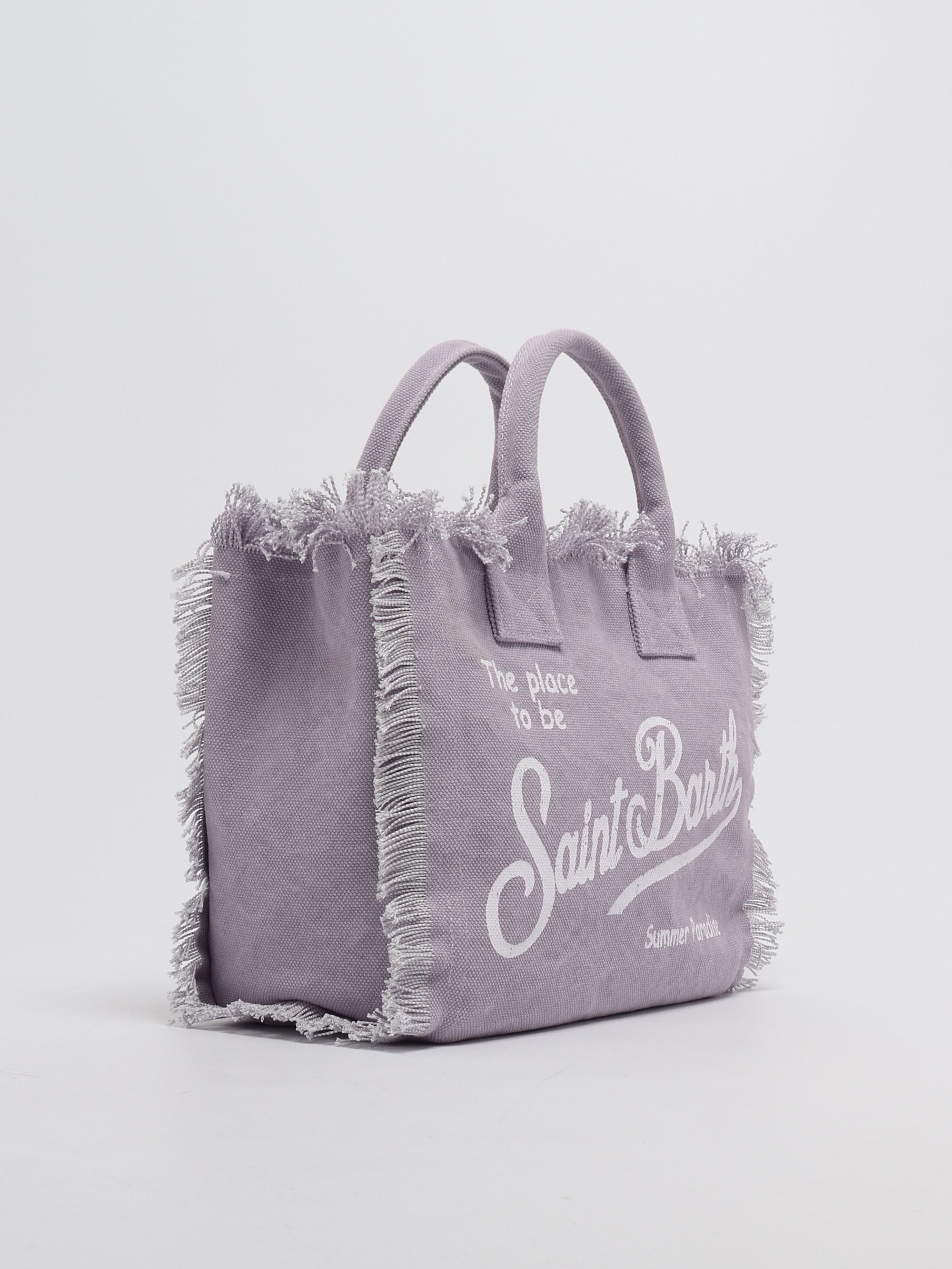 MC2 Saint Barth Colette mini girl bag in cotton canvas