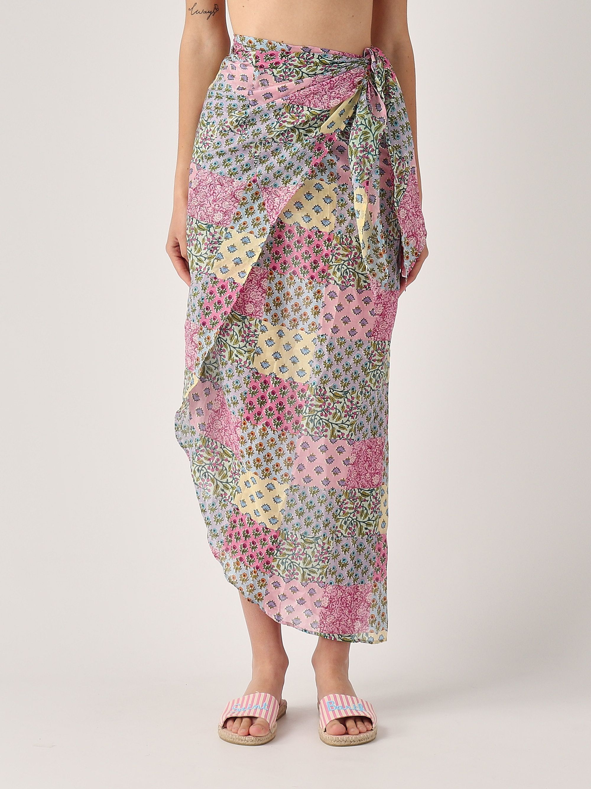 スカート MC2 SAINT BARTH Jenny Sangallo lace skirt Rosa Jenny Sangallo lace skirt MC2 SAINT BARTH - Nugnes1920