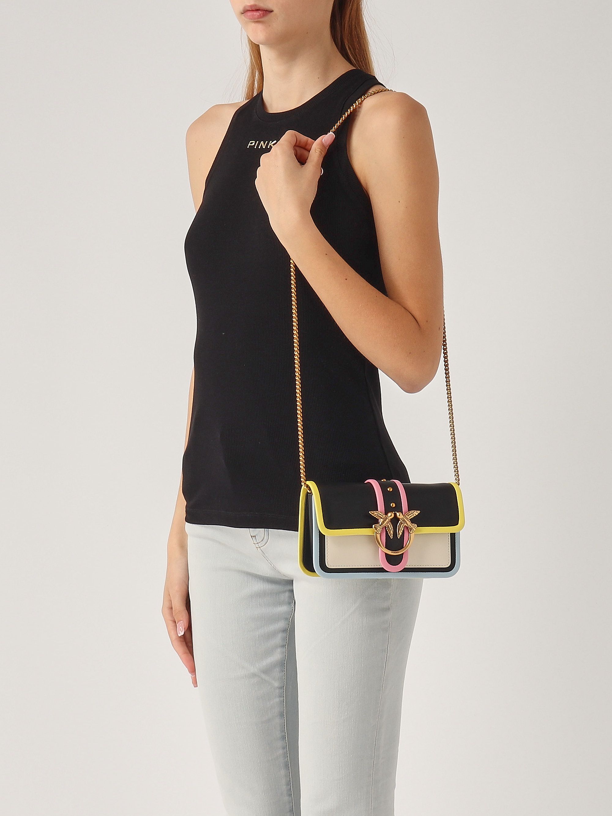 borsa pinko love one mini