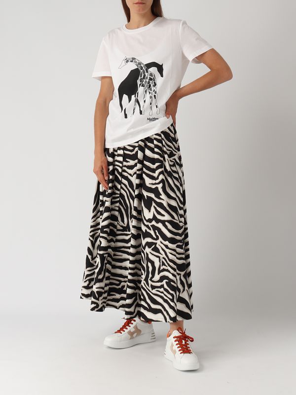 直営♪Max Mara Studio コットンバタビアスカート ACQUI Max Mara Studio Nichols cotton skirt for women 2416101072600