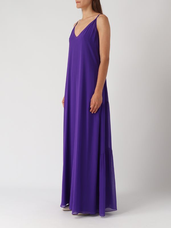 【送料&関税込】'S Max Mara Viola Dress Viola satin midi dress in brown - S Max Mara | Mytheresa