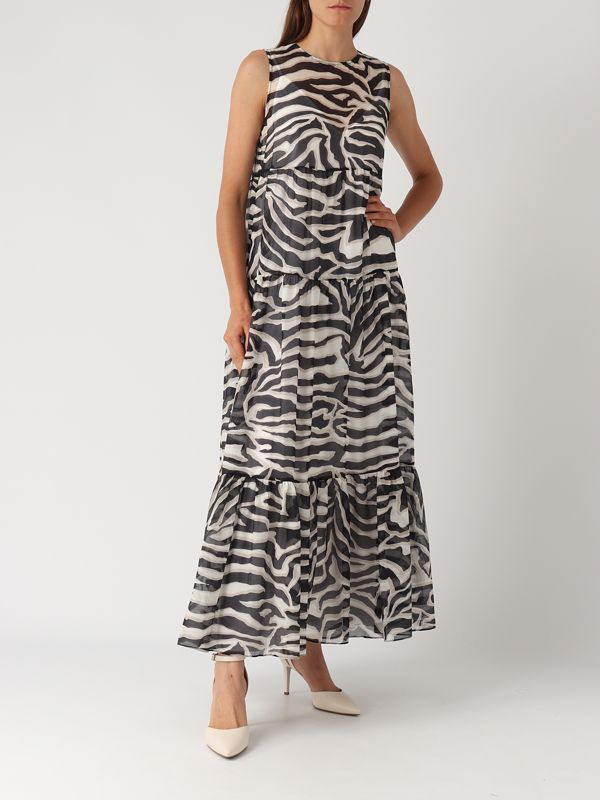 ワンピース MAX MARA STUDIO  MAX MARA STUDIO Asti Dress Max Mara Studio Ulna cotton-silk blend kaftan dress for