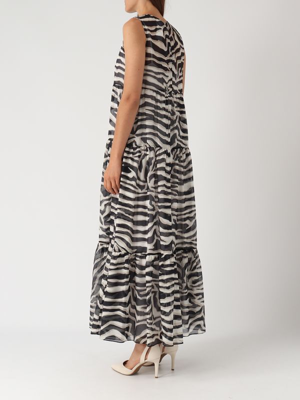 Max Mara STUDIO プリントシルクシュミジェドレス svelto SVELTO＞Max Mara Studio プリントシルクシャツドレス (Max Mara