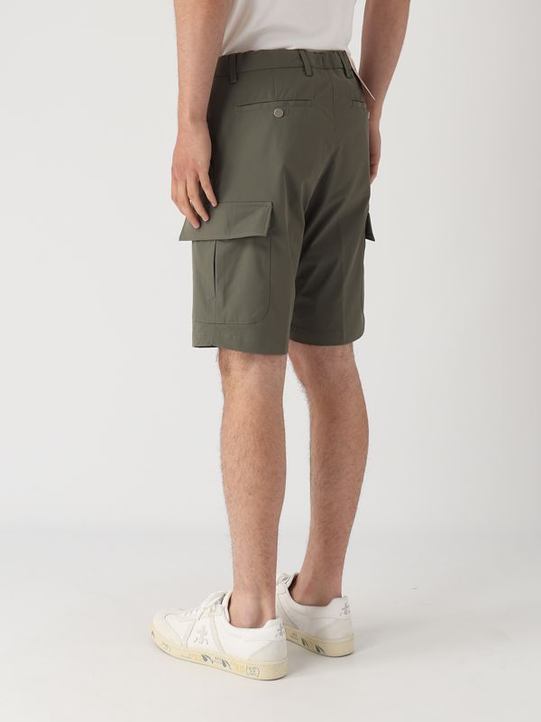 Briglia cargo men's bermuda shorts in technical fabric