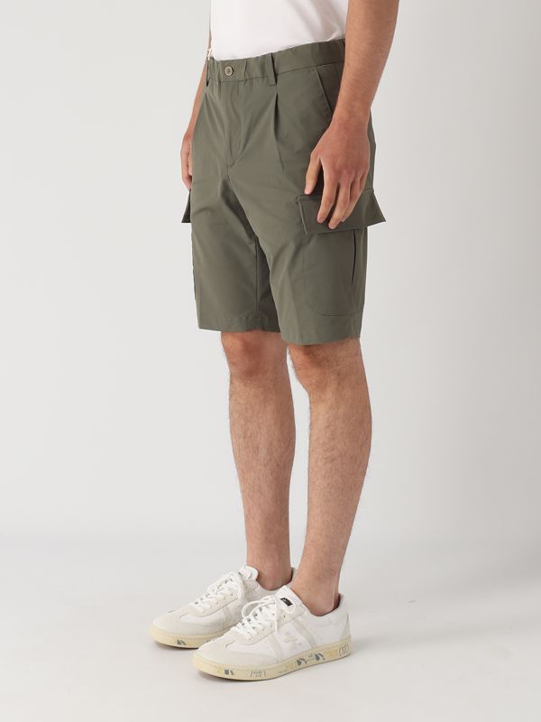 Briglia cargo men's bermuda shorts in technical fabric