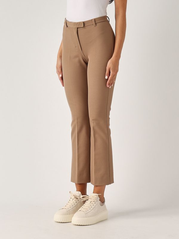パンツ MAX MARA PIANOFORTE Woman Pants Brown 2411131044600 001 Women's S Max Mara Umanita stretch cotton blend pants