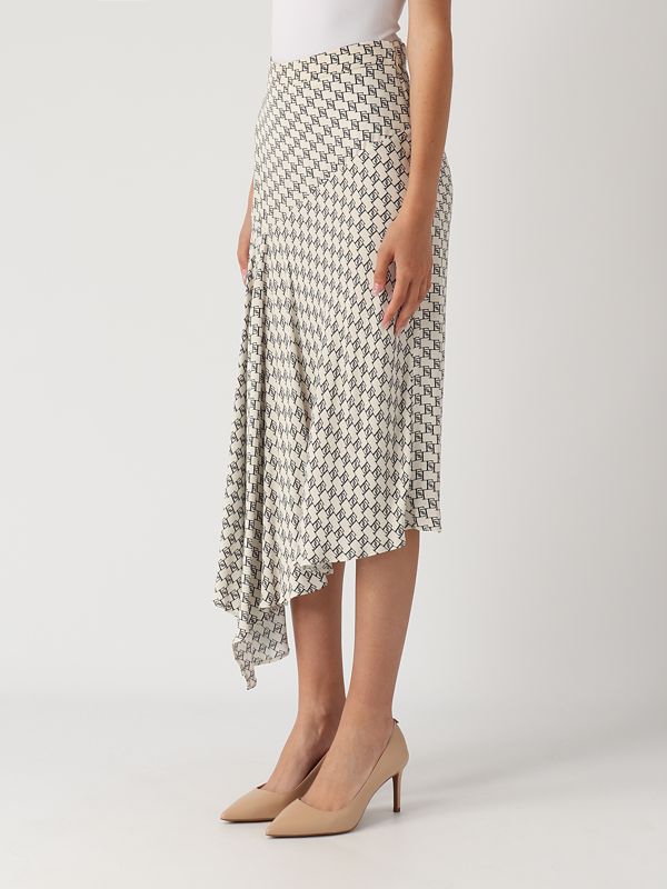 ワンピース ELISABETTA FRANCHI Women Mid Skirts LABT5551E2DO1 BROWN donna-abbigliamento-gonne-no-