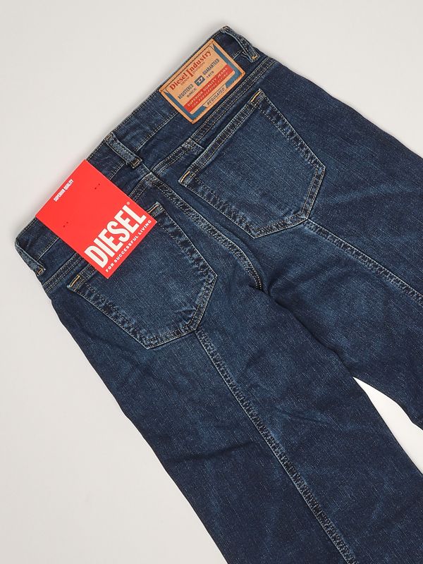 Diesel Jeans Wide Leg realaxed in denim blu da bambina J02349-KXBQC main image 0