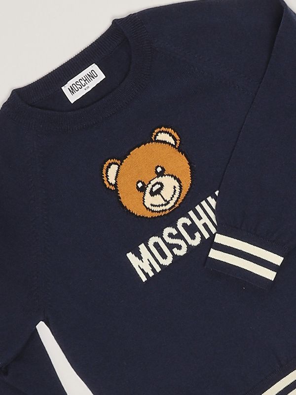 Moschino Cheap Maglieria Moschino Moschino Baby Sweater In Cotton