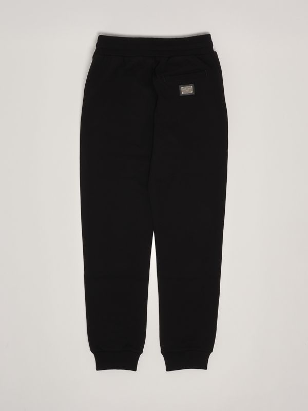 VIP【関税送料無料】希少 Dolce & Gabbana Knit Coulotte Pants Dolce & Gabbana boy's cotton jogger l4jpt0g7i2p Black
