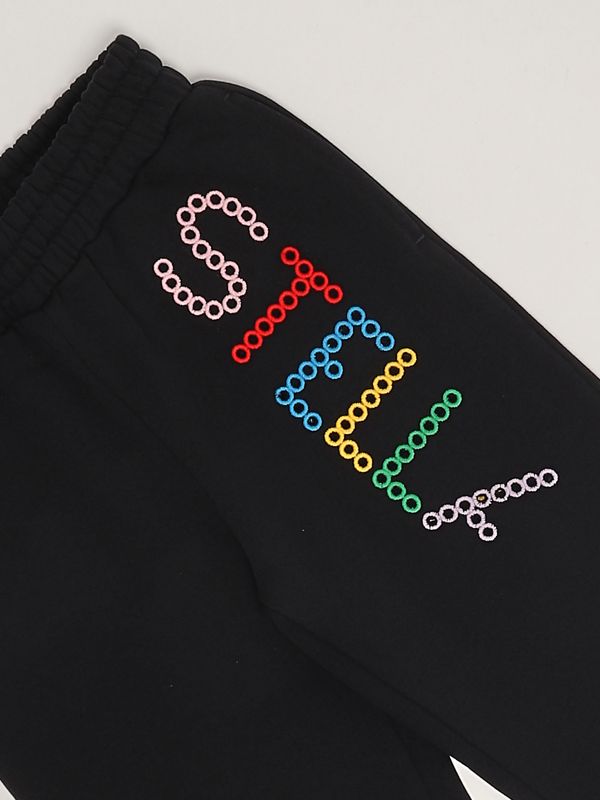 Pantalone bambina Stella McCartney jogger in cotone organico