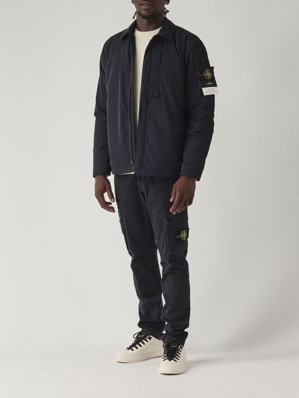 5. Pantalone uomo Stone Island slim fit in cotone stretch Navy Stone Island 8115303l1