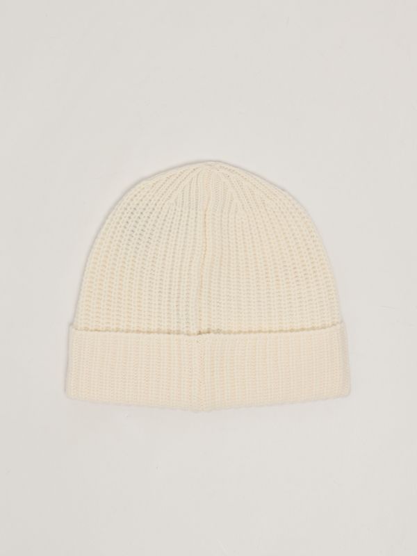 Chicco Set Cappello E Sciarpa In Maglia Misto Lana, Colore Bianco Con Dettaglio Filo Oro - Paraorecchie Regolabili Con Cordini
