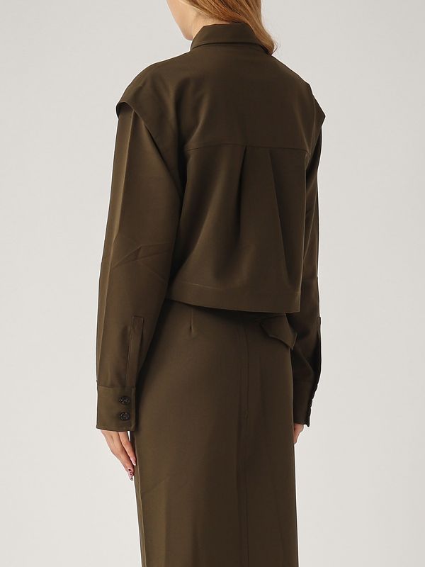 ジャケット Pinko ORAMAI LIGHT SHIRT JACKET WITH POCKETS Lightweight shacket with pockets PINKO → Shop Online