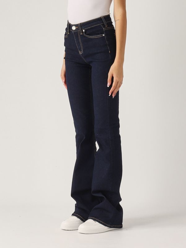デニム・ジーパン PINKO Woman Jeans Denim 100561A21X PJY Pinko women's bootcut jeans in stretch cotton blend