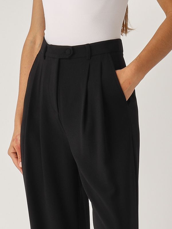 パンツ EMPORIO ARMANI Woman Pants Black 6D2PA42NB5Z 0999 Emporio Armani Outlet: Pants woman - Black | Emporio Armani