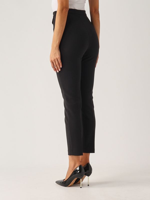 Elisabetta Franchi stretch crepe trousers for women