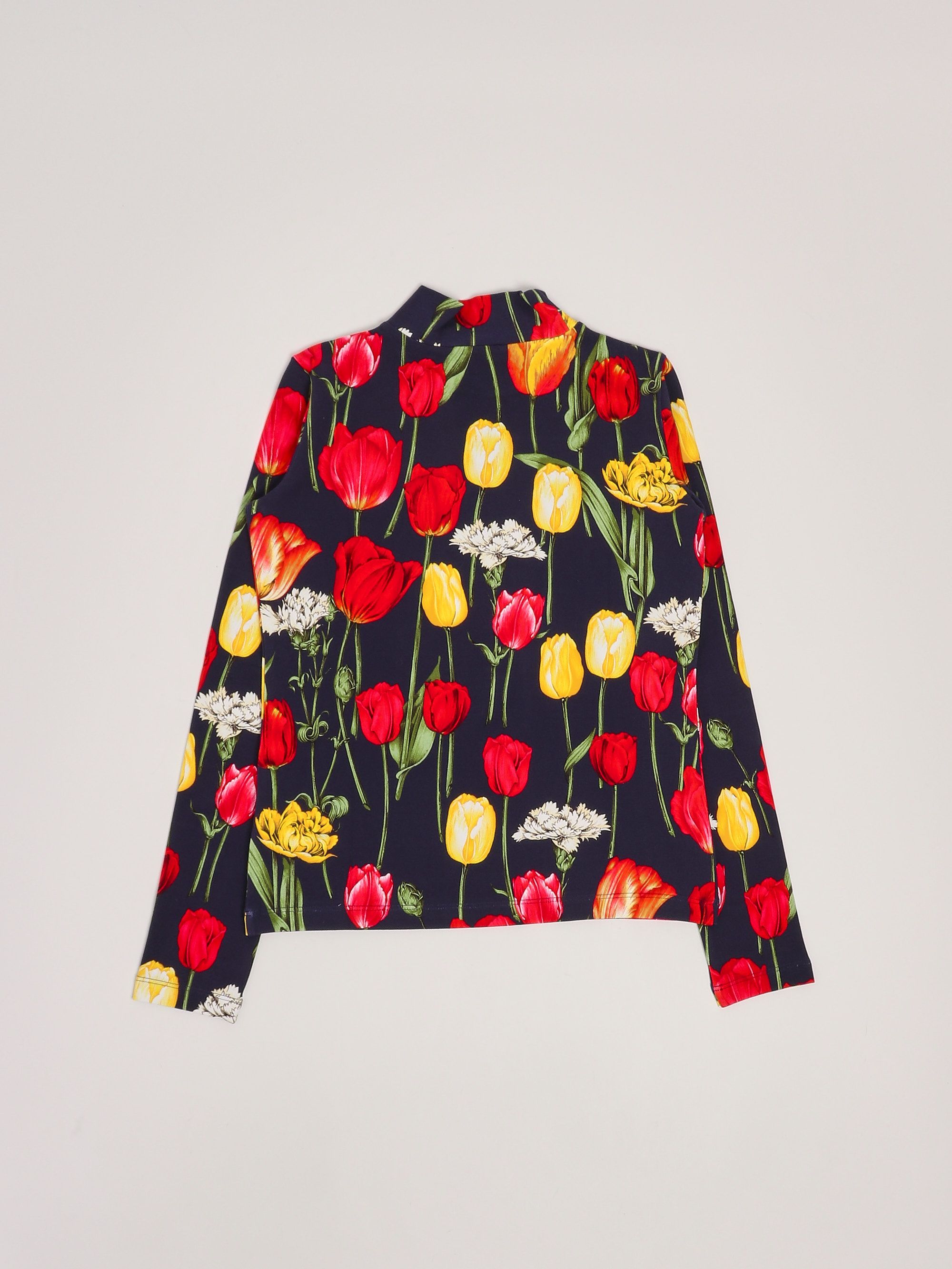 Dolce and Gabbana stretch cotton turtleneck for girls