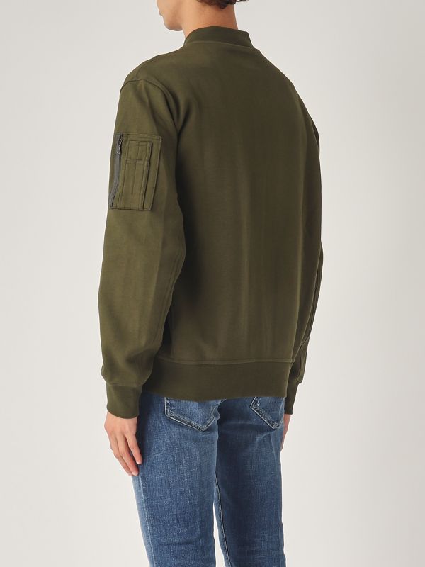 Polo Ralph Lauren cotton blend bomber sweatshirt for men