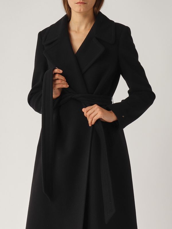 Tagliatore Melody virgin wool and cashmere coat for women